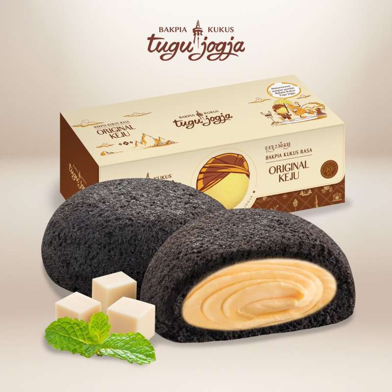 Bakpia Kukus Brownies Keju