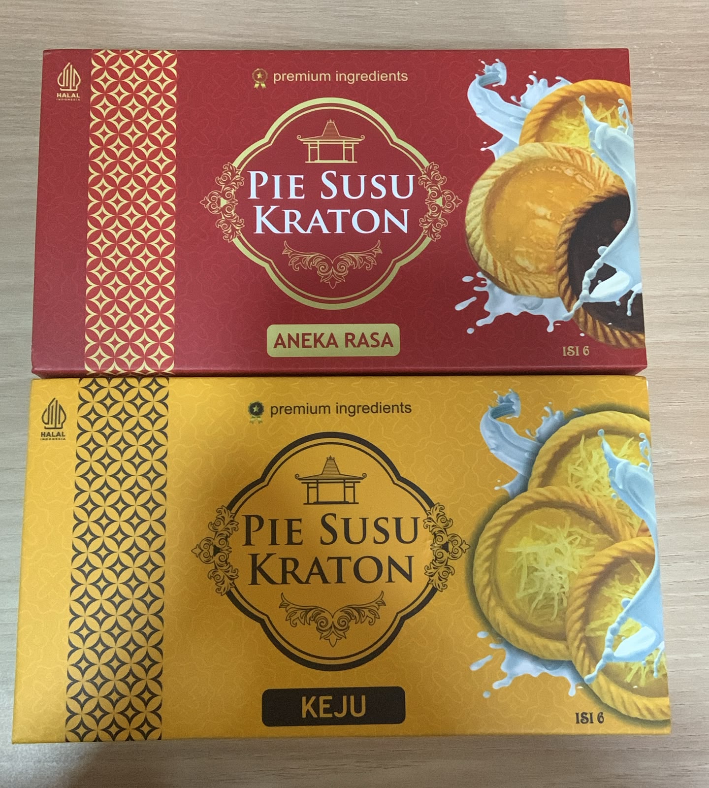 Pie Susu Kraton all Varian