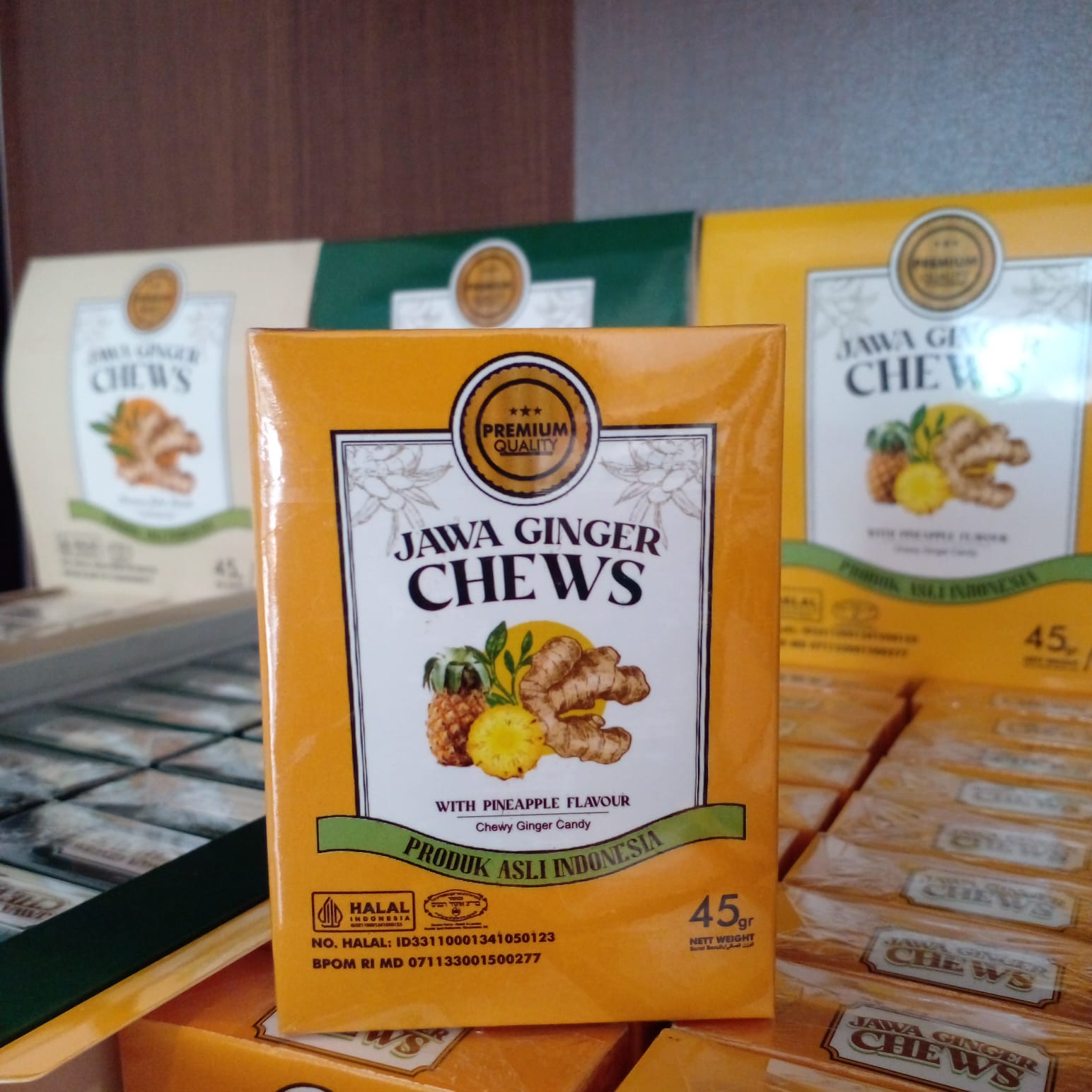 Permen Jawa Ginger Nanas