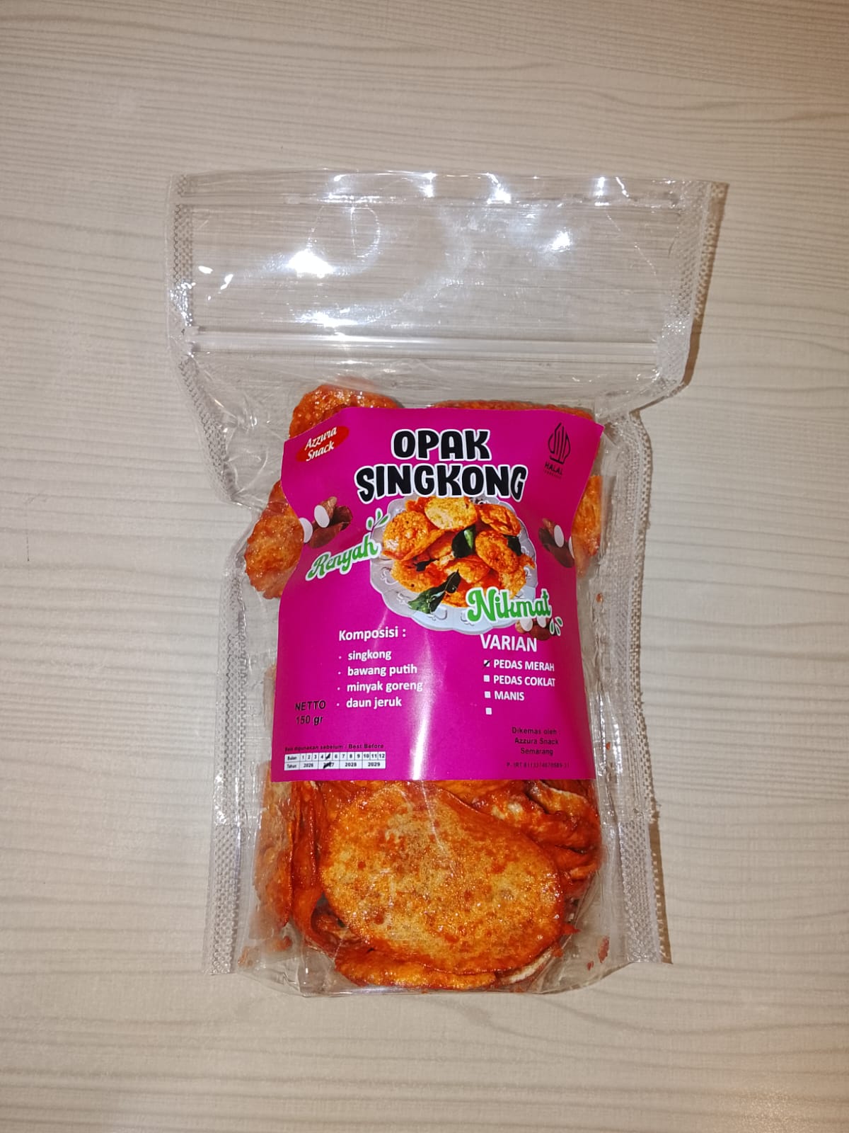 Azzura Opak Singkong