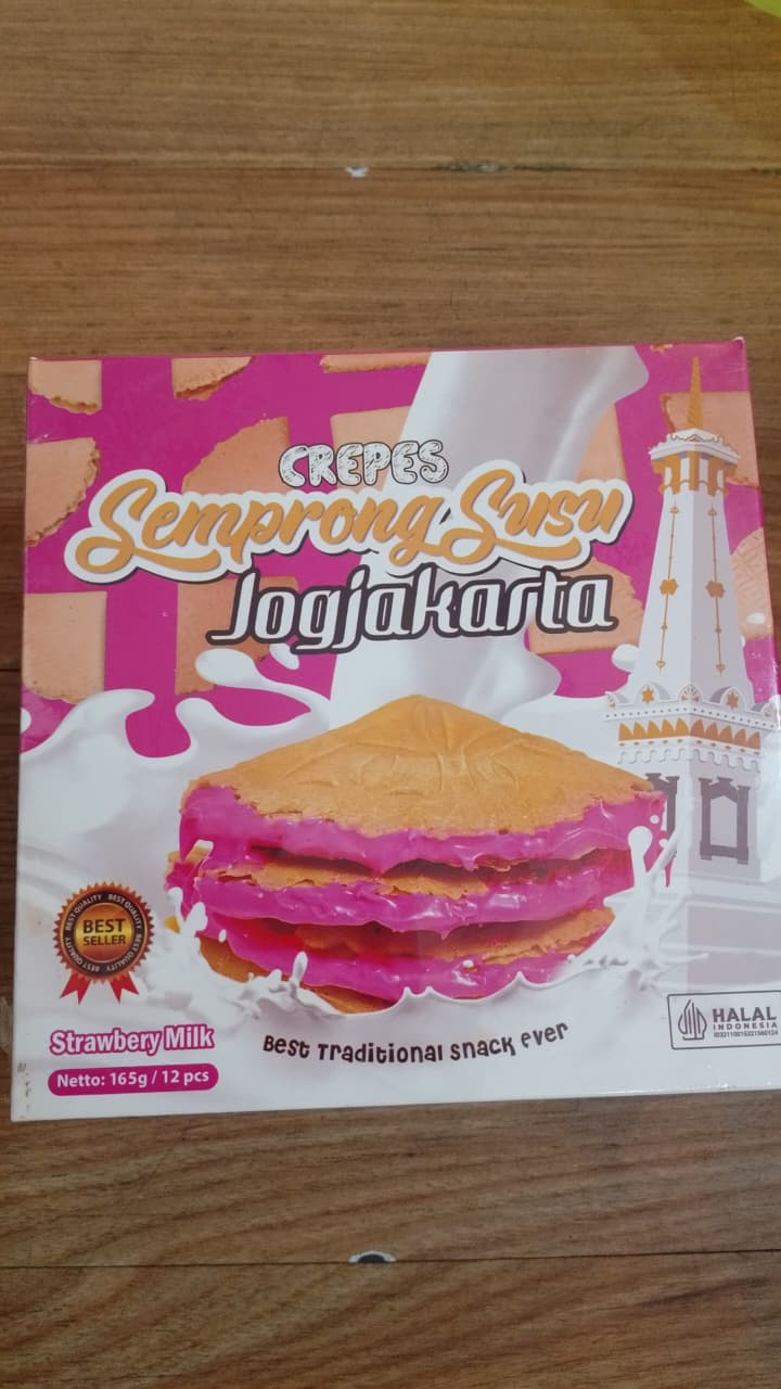Semprong Jogja Strowberry milk