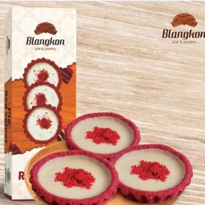 Pie Red Velvet Blangkon