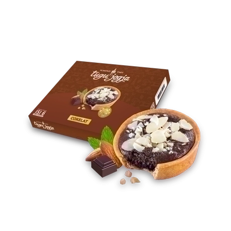 Almond Tart Coklat