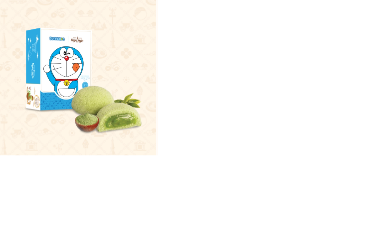 Bakpia Reg Matcha - Doraemon